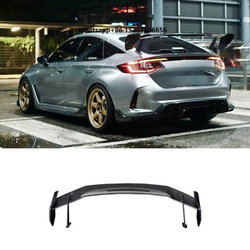 Carbon Fiber  Rear Wing  Type  FL5 New Design Performance Upgrade Wholesale Body Kit Car Accessories