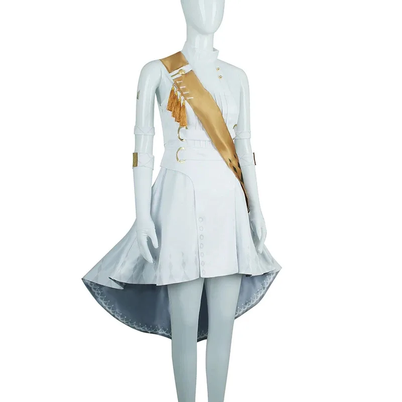 Reverse 1999 Sonetto 코스프레 의상 가발 드레스 모자 게임 역할 놀이 유니폼 액세서리 할로윈 크리스마스 카니발 풀 세트