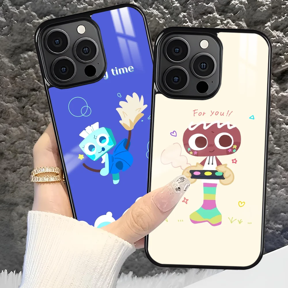 

Game D-Dandys W-World Phone Case For iPhone 16 15 14 13 12 11 Pro Xs Max Mini Plus Antislip Shockproof Hard Funda