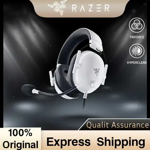 Razer BlackShark V2 X Gaming Headset: 7.1 Surround Sound - 50mm Drivers - Memory Foam Cushion