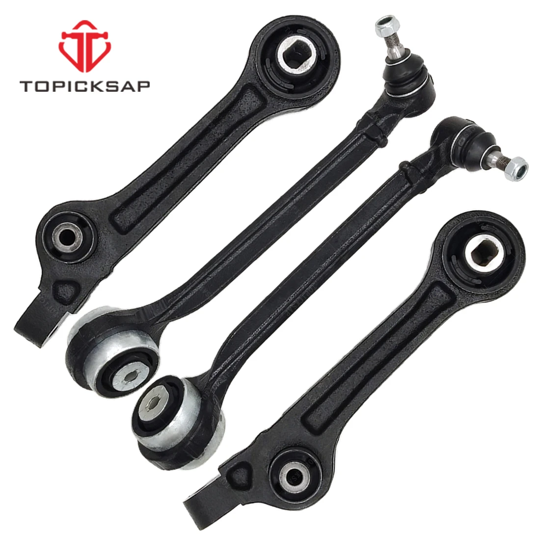 TOPICKSAP 4Pcs Front Lower Forward Rearward Suspension Control Arm for Dodge Challenger Charger 2011-23 Chrysler 300 2011-23