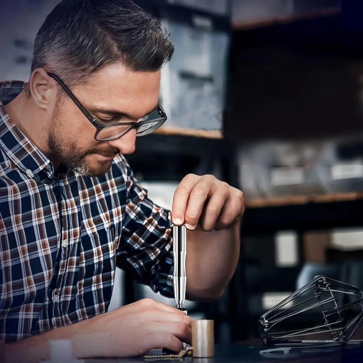 

1Set Hand Drill Compact Lightweight Design for Hand Pressure Drilling Ideal Drill Kit for DIY Jewelry Projects