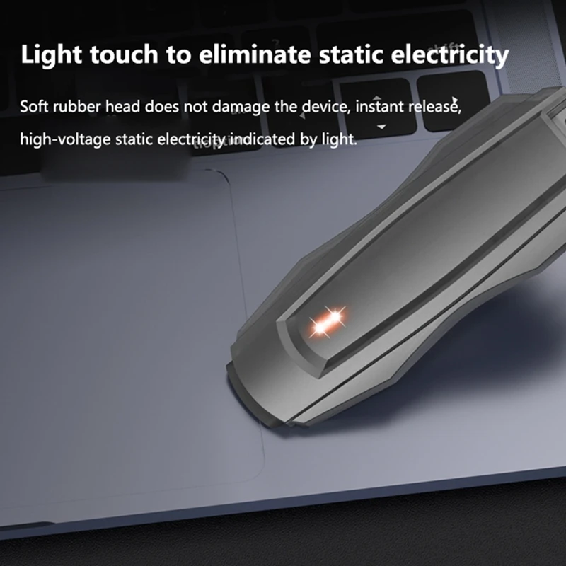 Tragbare antistatische Schlüsselanhänger Auto statische menschliche Körper elektrostatische Beseitigung Stange Winter statische antistatische Autozubehör