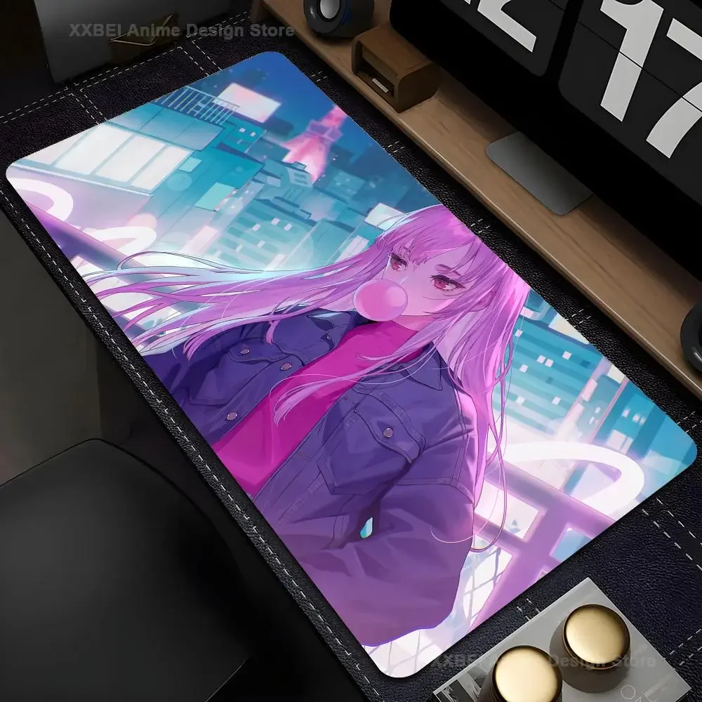 Mori Calliope Hololive Anime Girl Mousepad Large Gaming Mouse Pad LockEdge Thickened Computer Keyboard Table Desk Mat