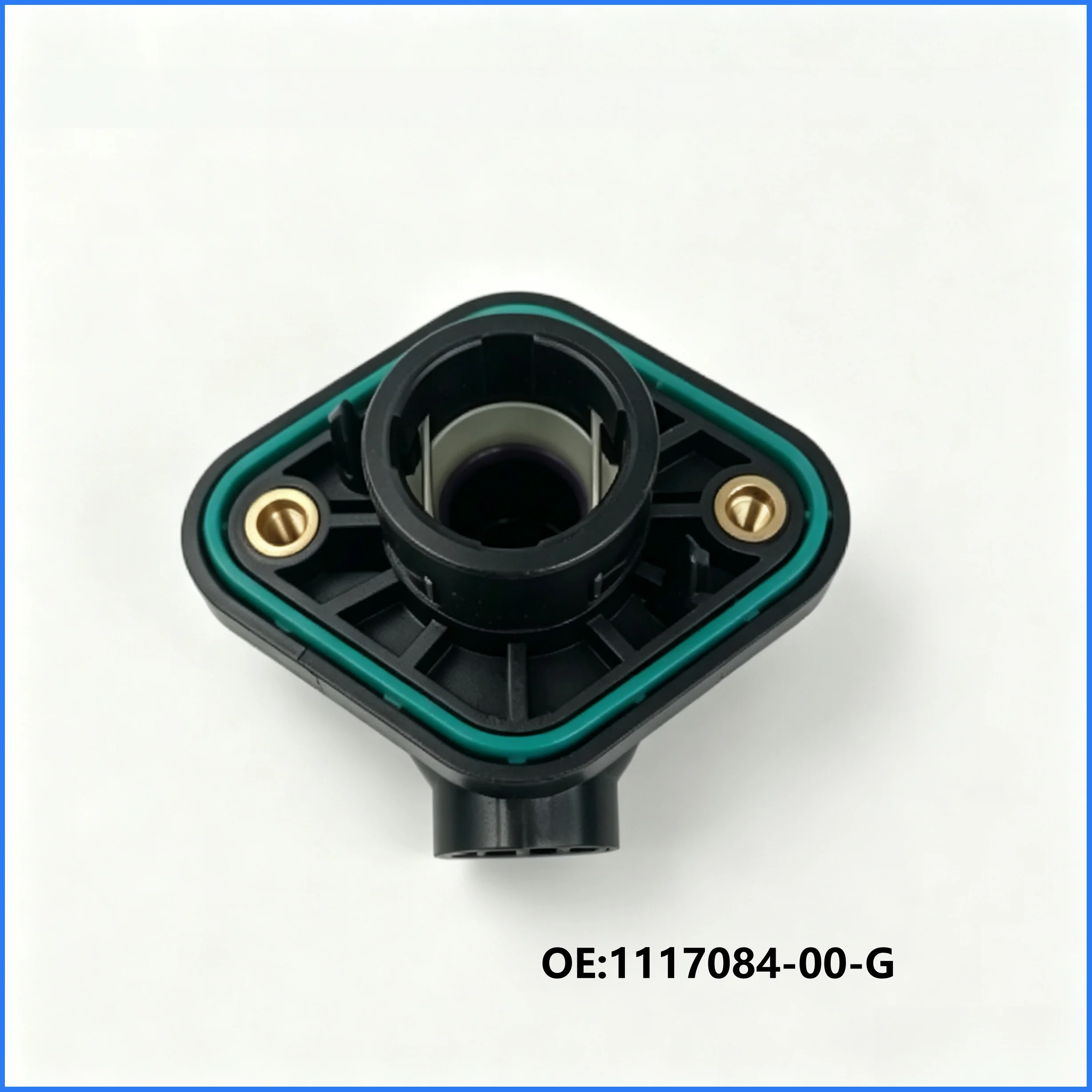 Front Rear Drive Motor Quadrilateral Coolant Water Pipe Connector OE 1117083 1117084 For Tesla Model 3 Highland Y Juniper 24‑26
