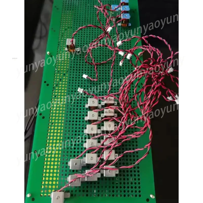 24-Way Automatic Clicker Mechanical Keyboard Arm Office Button Hanging Equipment for Long Time Aging Test Machine