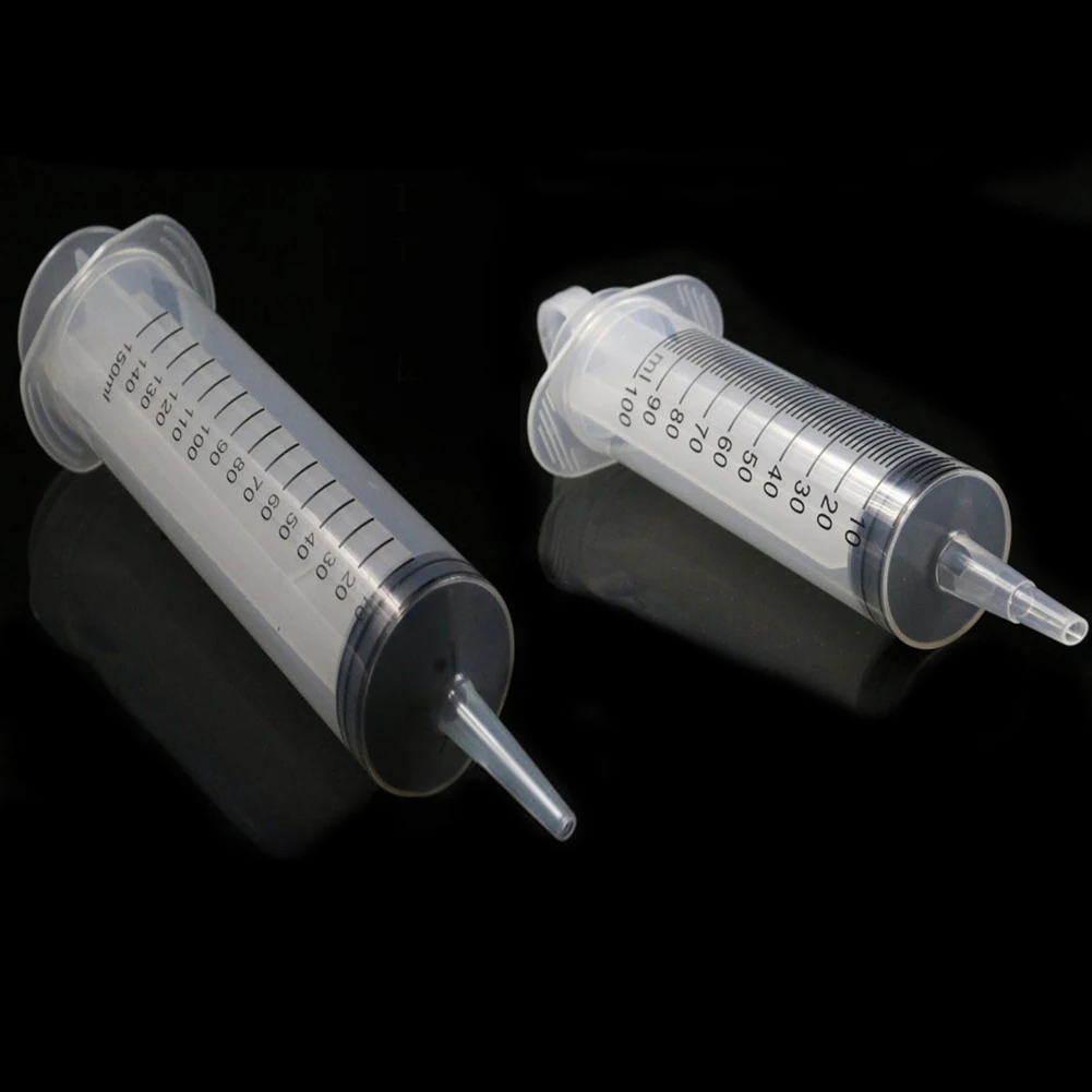 

Пластиковый шприц для кормления домашних животных с мягким наконечником, 100/150 мл