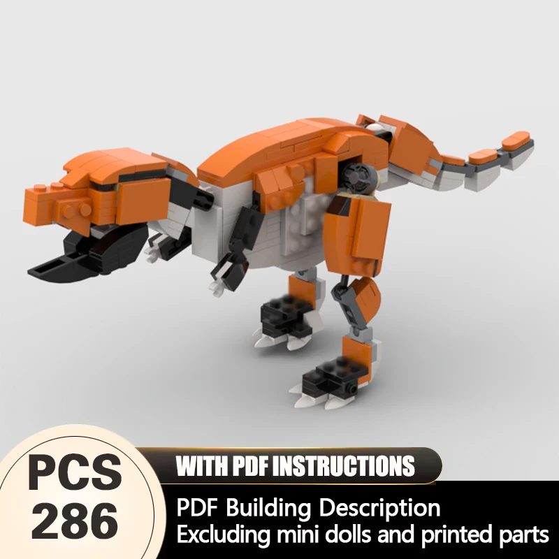 

Creators Animal Series Model MOC Building Bricks Large Dinosaur Modular Technology Gifts Holiday Assemble Children Toys Suit