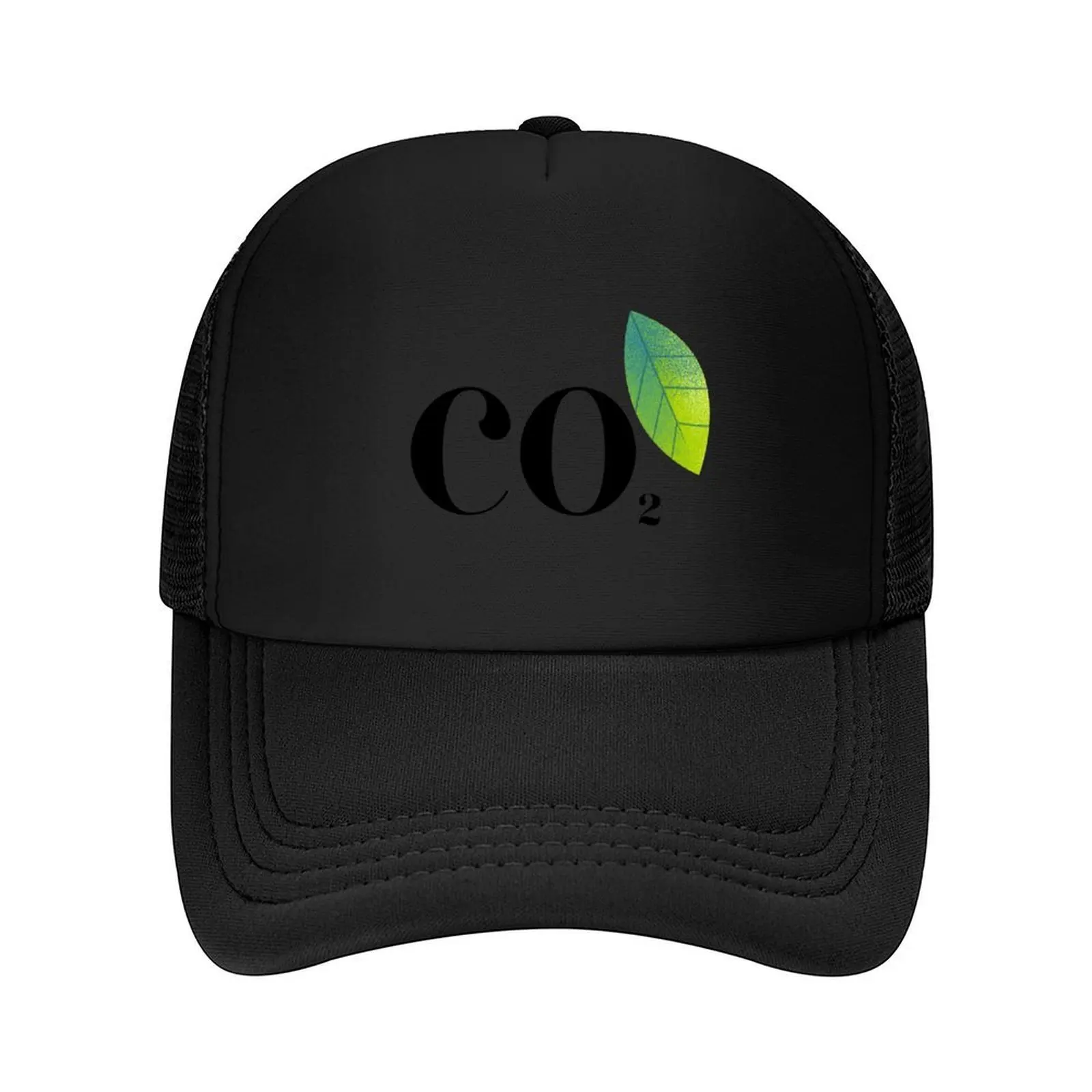 

Carbon Dioxide Simple Design with Leaf Baseball Cap Sports Cap designer cap Beach Outing Icon Men's Luxury Women's