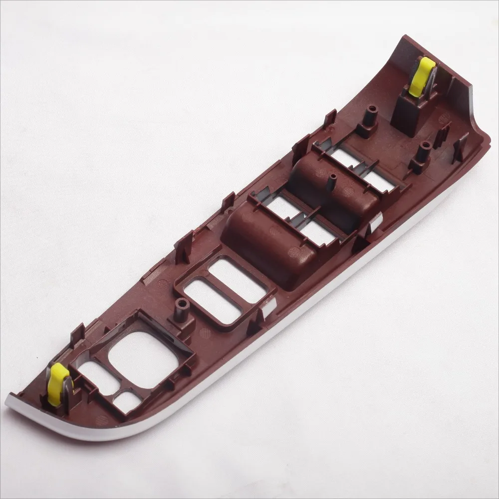 Door Window Glass Lifter Switch Decorative Panel Armrest Peach Wood Panel for Toyota Camry 2012 2013 2014 2015 2016 2017