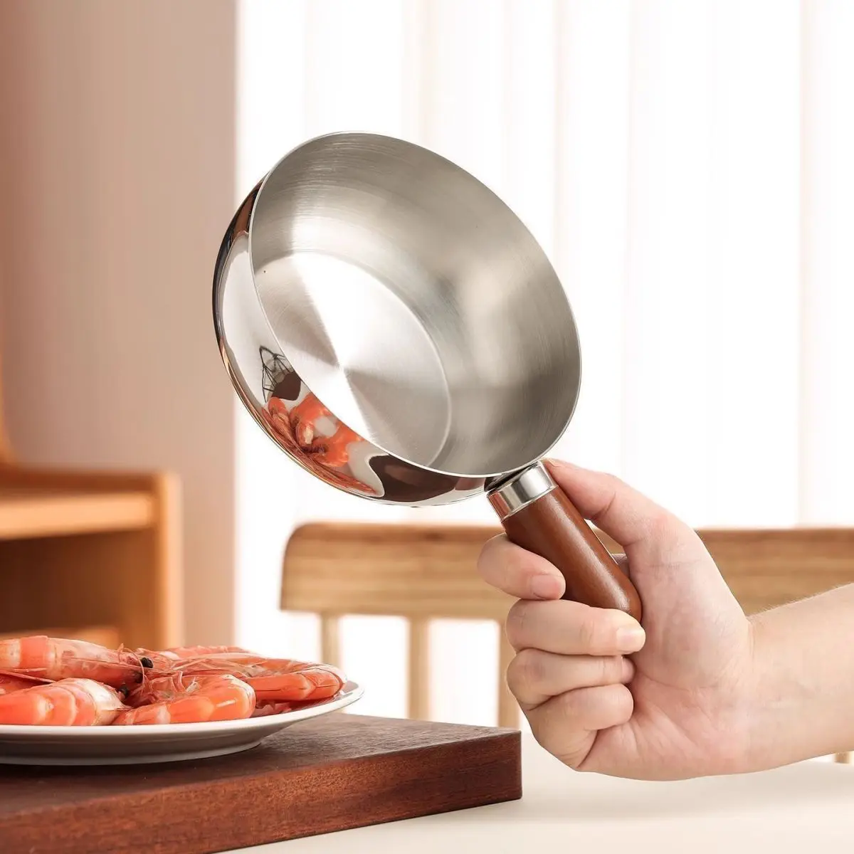 

Stainless Steel Hot Oil Pot Milk Pan Stainless Steel Sauce Small Saucepan Cooking Boiling Butter Warmer Melting Kitchen Pan