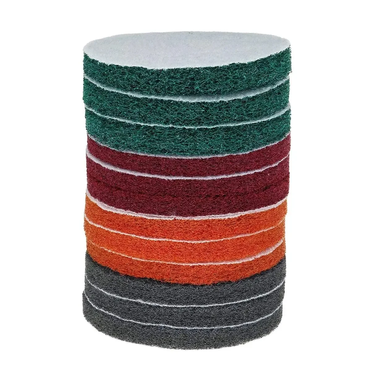 3 inch Scrub Pads Set 40 Pcs Headlight Restoration Kit Hook and Loop Car Hub Cleaning Auto Painting Polishing Sanding Discs