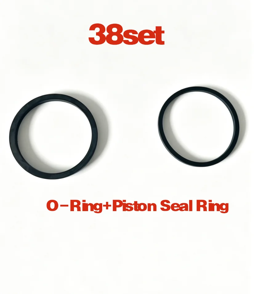 Brake Caliper Piston Kit 38mm Square Cut Seal &Dust Seal For Honda 06451-443-405 CBR600RR R6 GSX-R750 Oil Leak Proof Rubber Ring