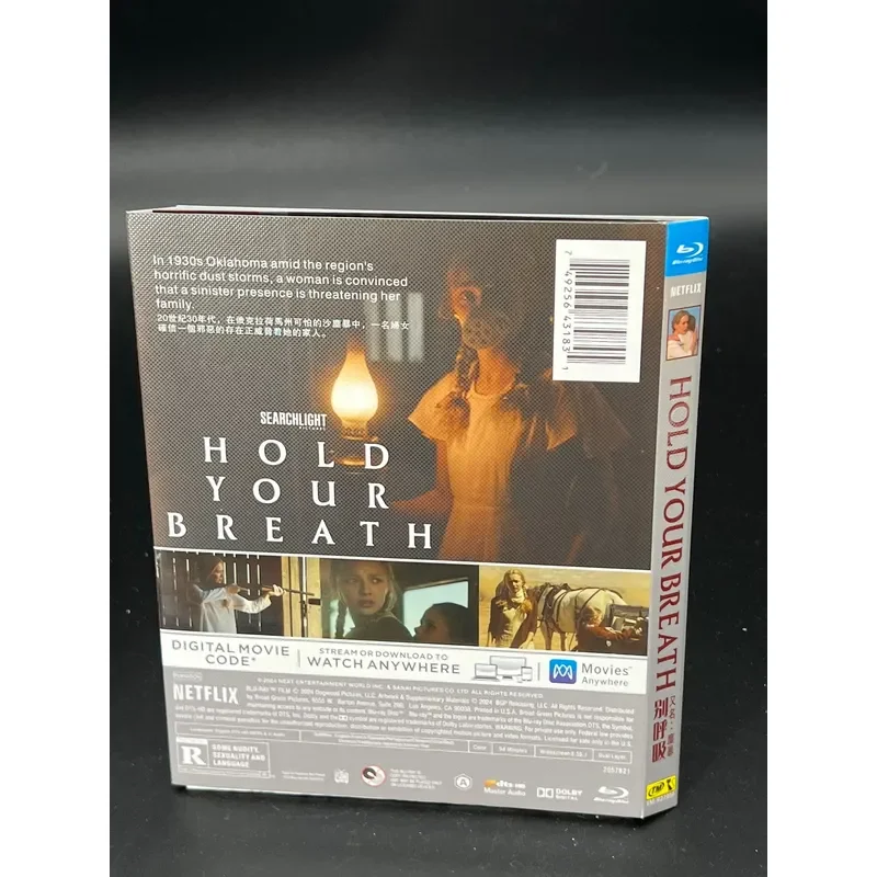 Don't Breathe Chinese Subtitles Brand New Blu-ray Disc BD High Definition Box Free Shipping Remote Areas