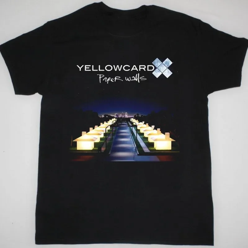 Yellowcard Äì Paper Walls Classic For Fan Black All Size T Shirt Ac1181