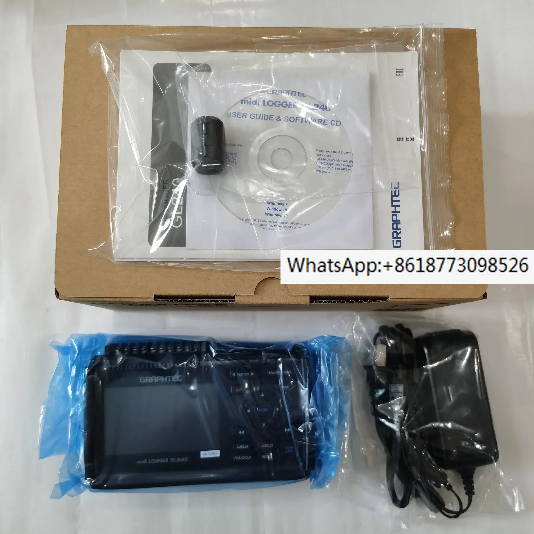 

Japan Graphic Technology GRAPHTEC multi-channel thermometer GL240