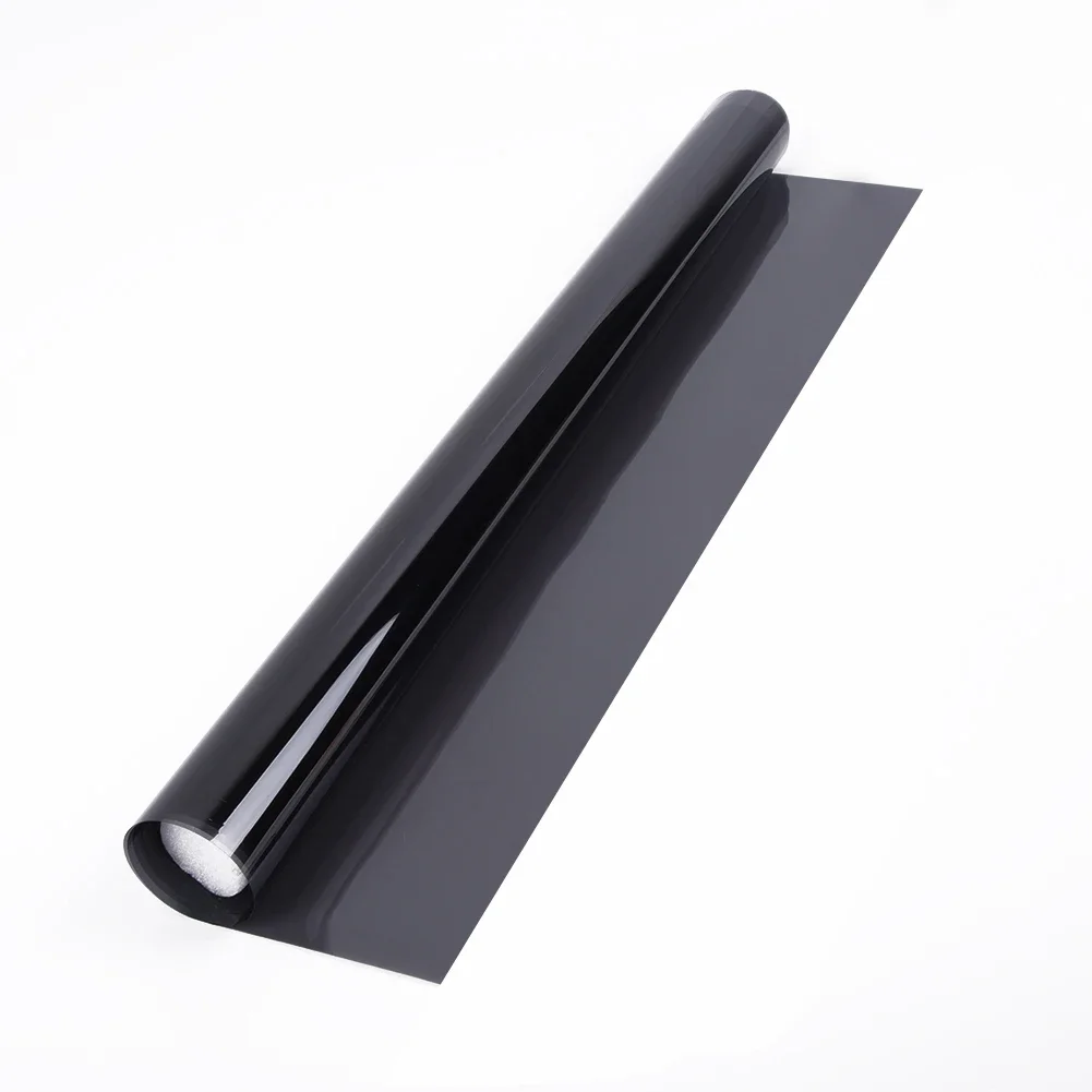 Van Boat Vehicle Auto Anti-Glare Car Anti-Fading Home Window Film Office Black Glass Roll VLT Shade Tint Decor