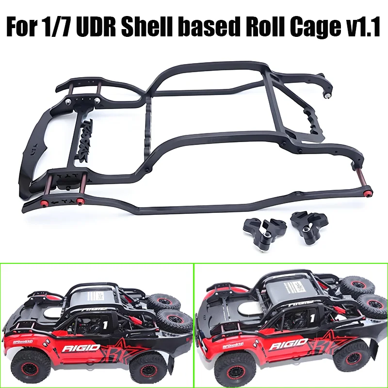 Nylon Simulation UDR Shell Based Roll Cage V1.1 for 1/7 TRAXXAS Unlimited Desert Racer UDR V1.1 RC Truck Car