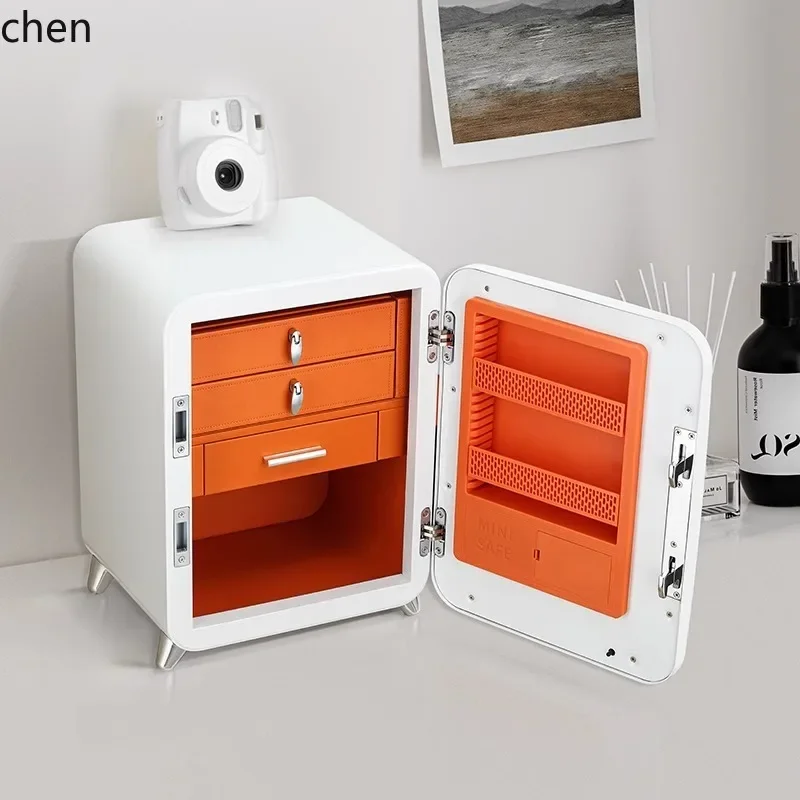 ZML Safe Box Home Anti-theft Small Hidden Safe Box Wardrobe Embedded Safe Deposit Box