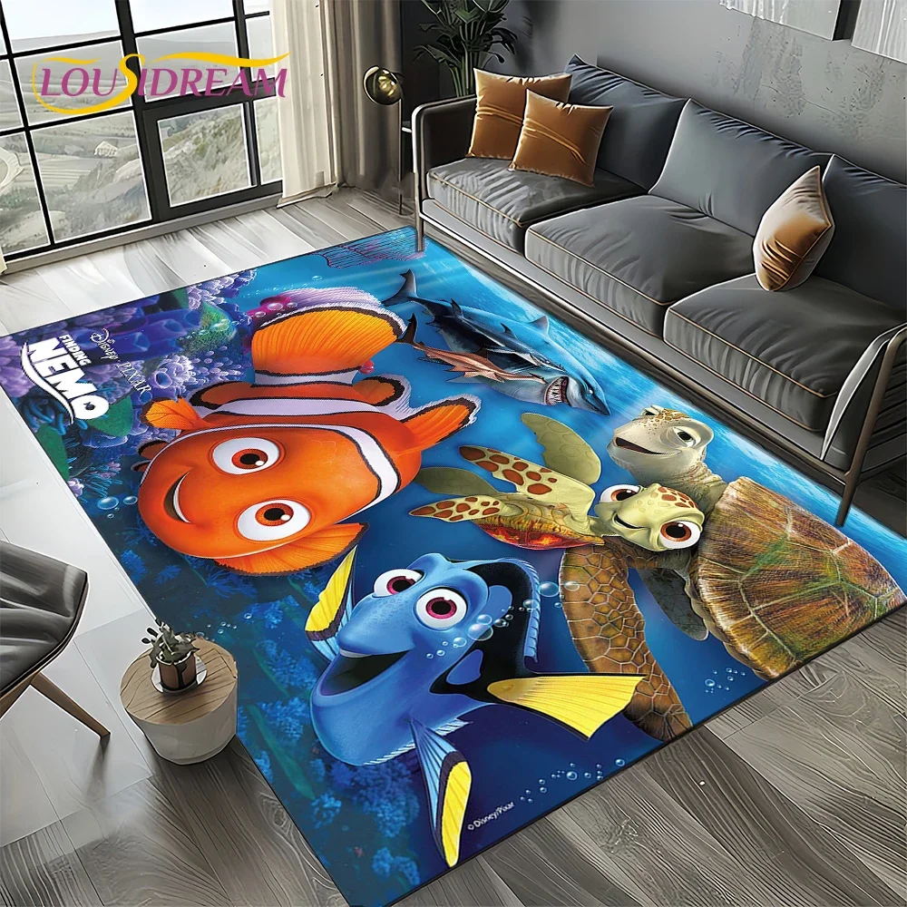 Cartoon 27 Style Cute Finding Nemo Sea World Carpet Rug for Bedroom Living Room Home Sofa Decoration,kids Large Decor Floor Mat
