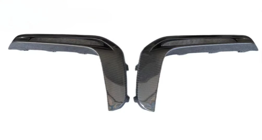 

For Porsche 718 Cayman Boxster 981 982 Hot Sales Dry Carbon Fiber GT4RS Style Front Fog Light Wind Deflector Canards Body Kit
