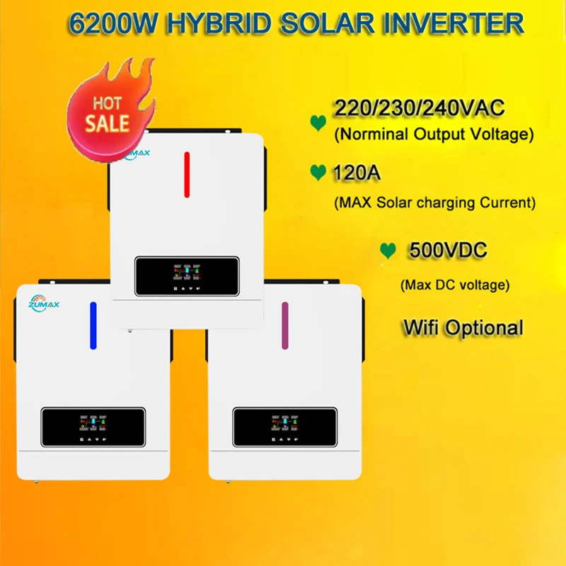 hybrid solar power system 1kw 2kw 3kw 5kw 6kw 8kw solar inverters invert power