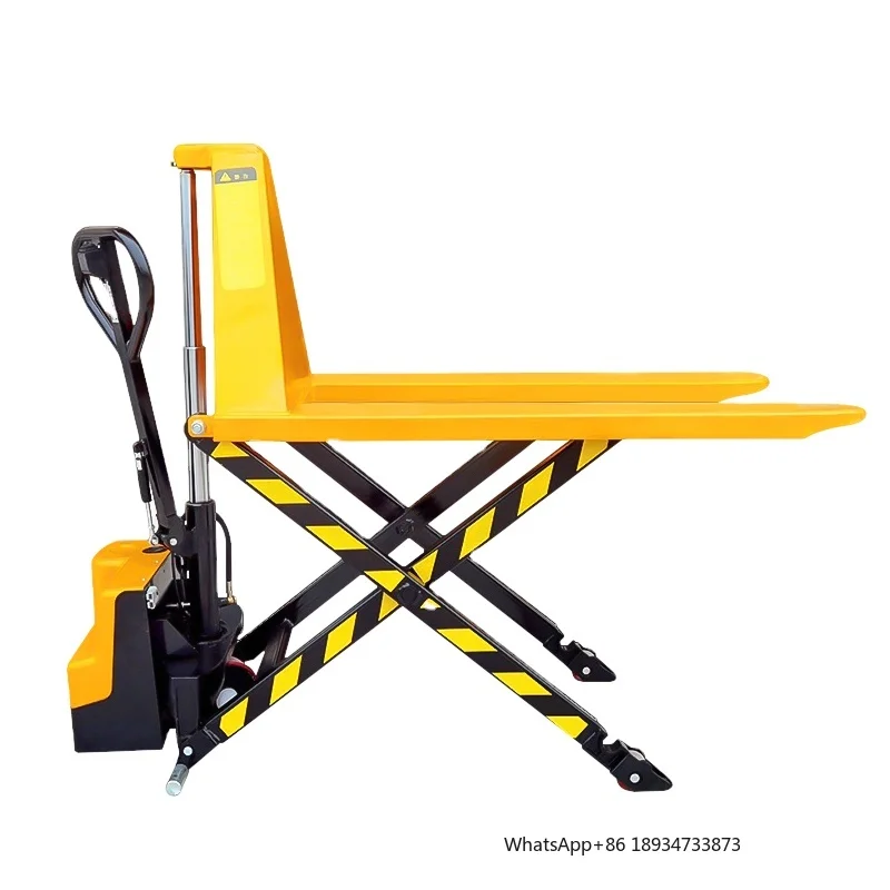 

HUGO Hand Hydraulic Platform High Lift Pallet Truck Scissor Lift Electric Pallet Jacks