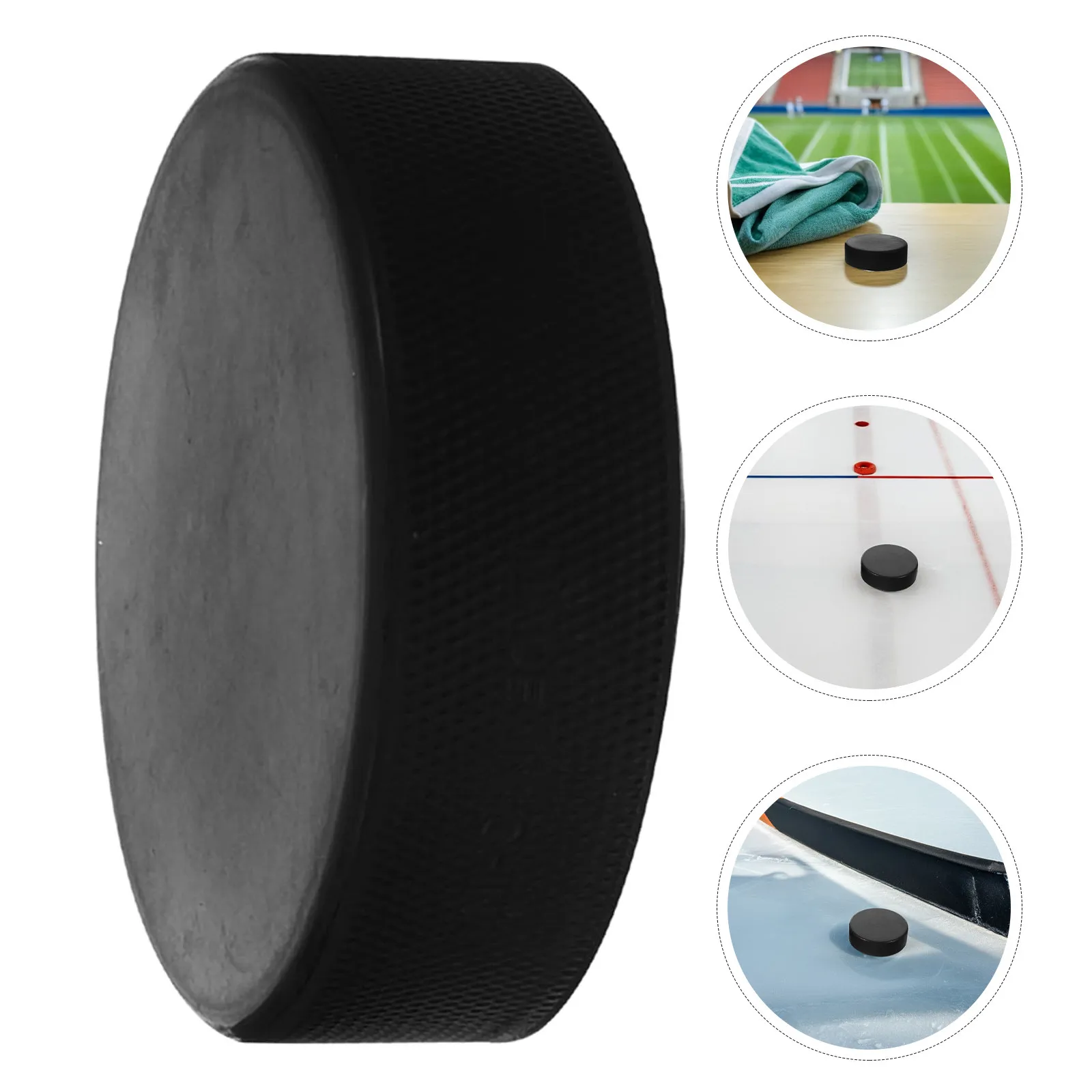 3pcs-black-ice-hockey-puck-rubber-for-practicing-training-games-high-elasticity-impact-resistant-textured-surface-outdoor-indoor