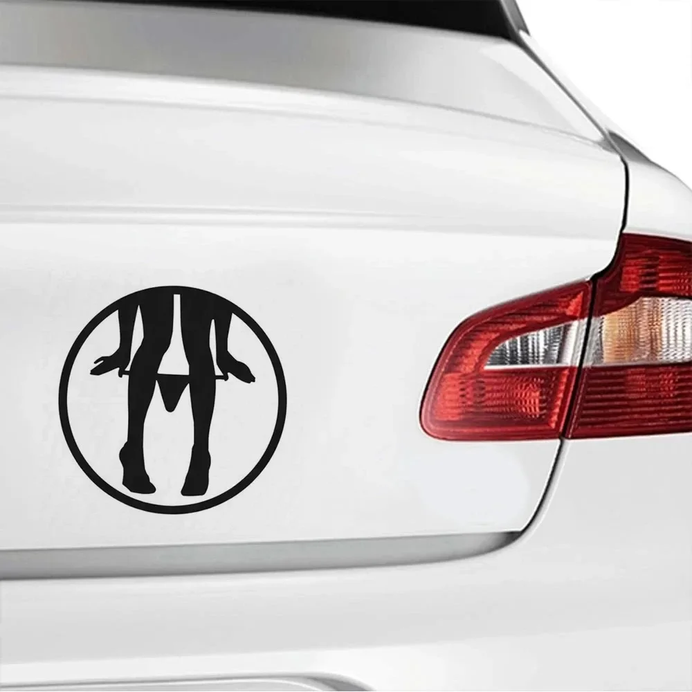 8x8cm Sexy Girl Reflective Vinyl Sticker, Individualized Decal for Motorcycle Car Bumper Fuel Tank Window Exterior Decor view 4