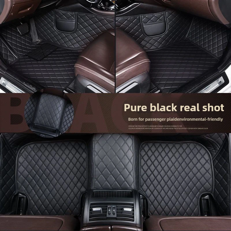 

3D пользовательские автомобильные коврики для Mercedes Benz C Class W203 2004-2007 W204 W205 W206 2023, аксессуары для интерьера, искусственная кожа