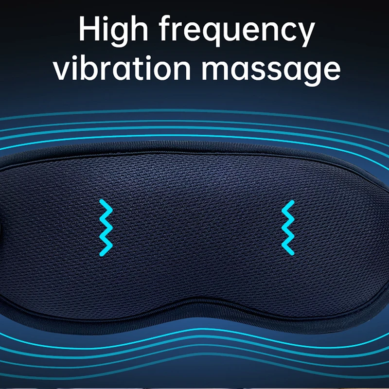 Wireless Smart 3D Eye Massager with Cooling & Heat Eye Mask Vibration Eye Care Device Improve Sleep Relief Eye Migraine Massager