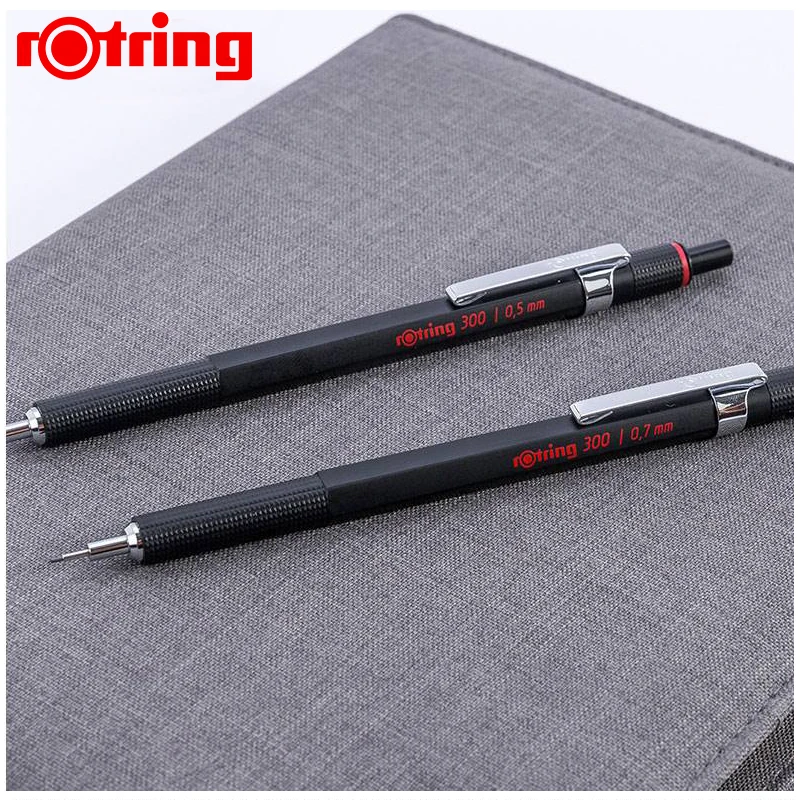 Imagem -04 - Rotring 300-lápis de Tecnologia Mecânica Acessível Leve Preto Barril com Caneta de Embreagem 05 mm 07 mm 20 mm