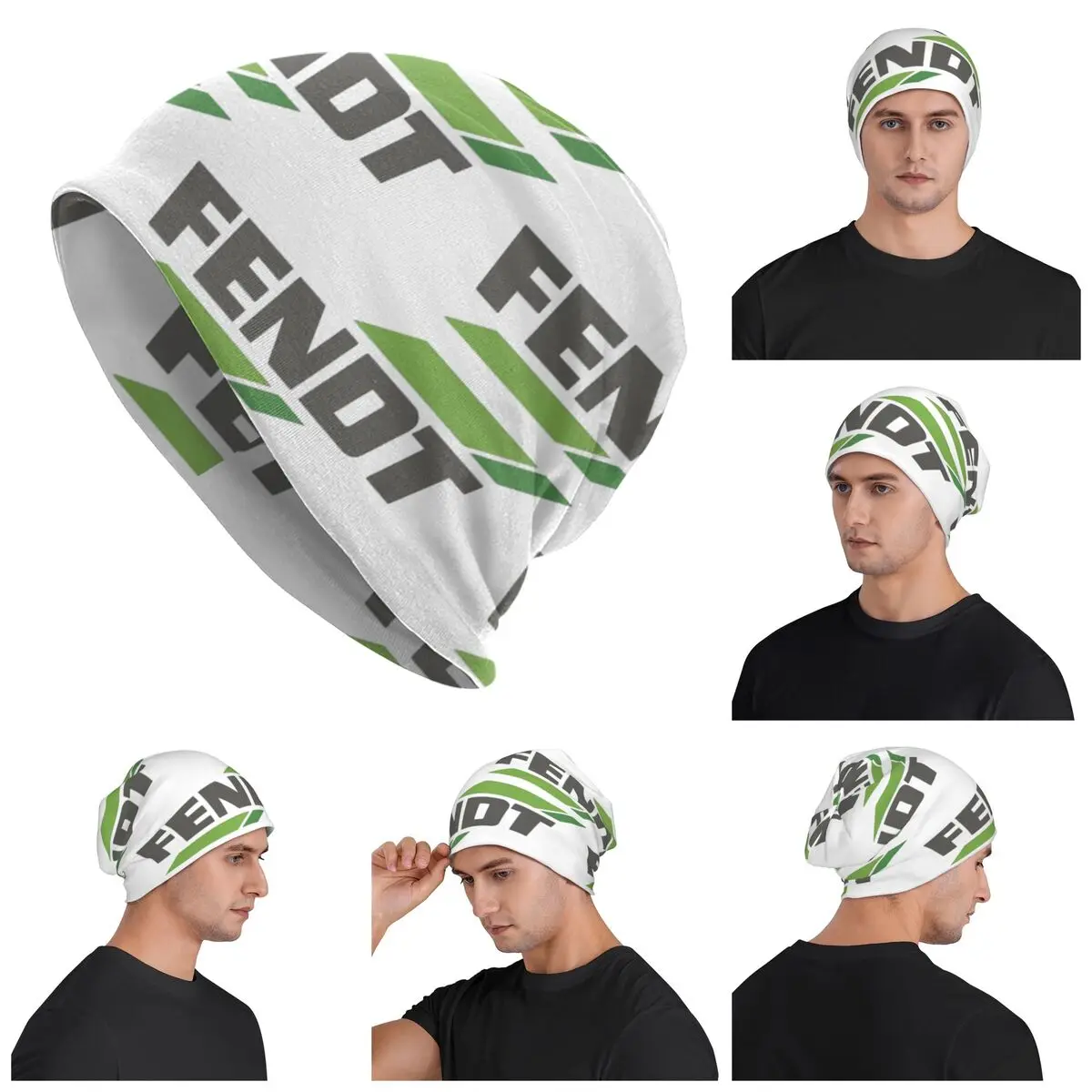 Fendt Tractor Skullies Beanies Hats Warm Autumn Winter Outdoor Cap Knitted Bonnet Caps for Unisex Adult