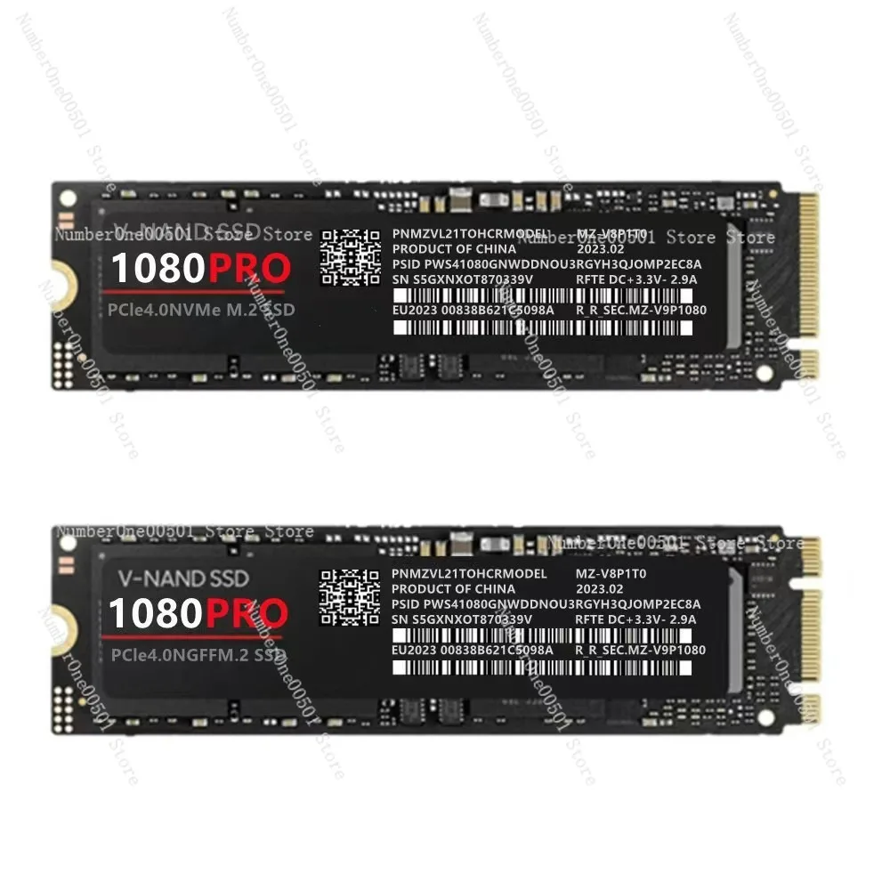 1080PRO M2 NVMe NGFF SSD 1TB 2TB 4TB PCIe 4.0 High Speed 7000MB/s