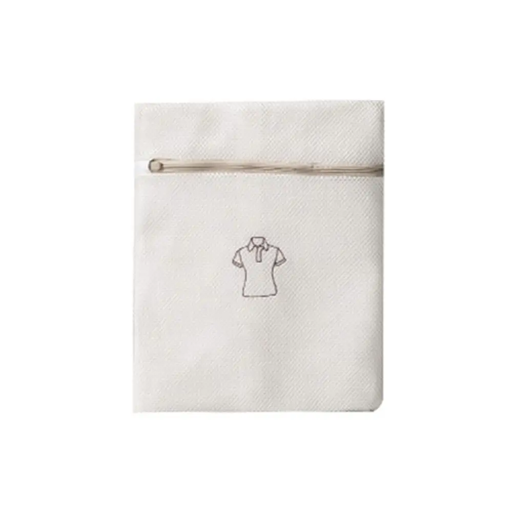 Bolsa de malla de poliéster para lavandería, cesta de red gruesa para lavadoras, sujetador de malla, R5L9