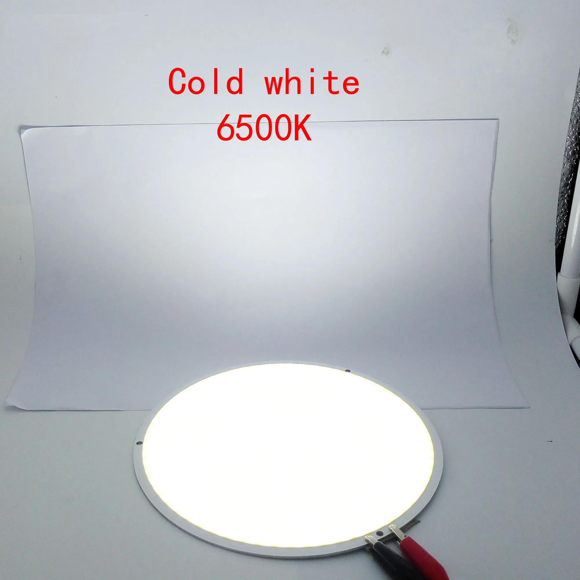 50W 200W Ultra Bright Warm Pure White Round LED COB Lamp Chip On Board DC 12V 14V DIY LED Light Source 108mm 160mm Circular LED