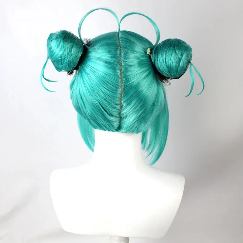 코스프레 가발 섹시한 화이트 버니 걸 애니메이션 파티 미쿠 코스프레 가발 할로윈 카니발 내열성 합성 코스프레 가발