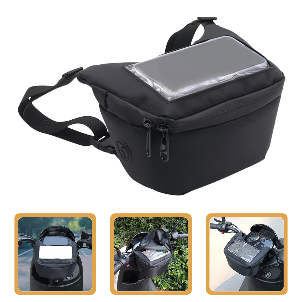 

Cycle Front Bag Bike Handlebar Pouch Motorcycle Front Pouch Motorcycle Front Bag for Bike bike handle pouch