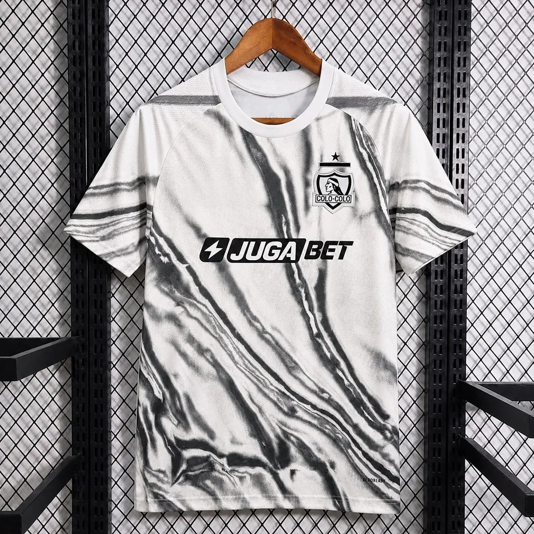2627 New Colo Colo Football Jersey 3D Printed Quick Drying Sports Casual Men's Top T-shirt Short Sleeved Family Matching