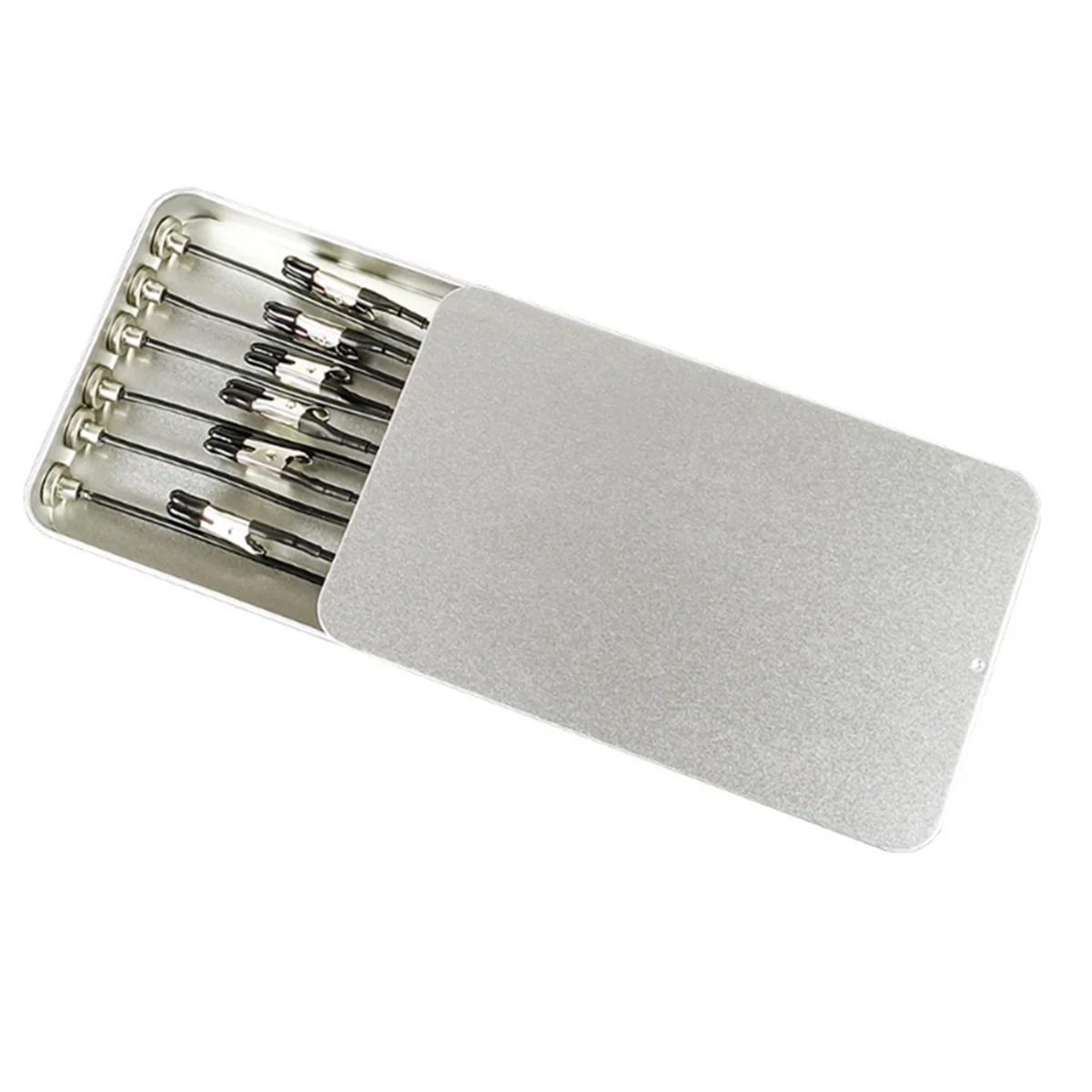 N18R 12pcs Model Painting Stand Base Holder Magnetic Bendable Alligator Clip Sticks Set Modeling Tools for Airbrush