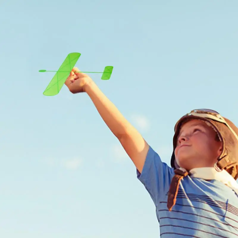 

Glider Planes For Kids Outdoor Flying Toys Educational Airplane Toy For Boys Girls Outdoor Park Garden Entertainment Supplies
