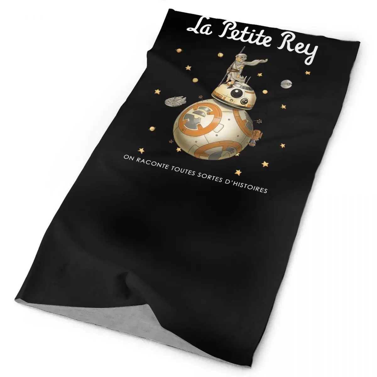 La Petite Rey Droid Bb8 Le Petit 프린스 영화 넥 게이터 반다나 스카프 페이스 마스크 스포츠 자외선 차단 아웃도어 스포츠, 스카프 페이스 마스크 넥 게이터 반다나