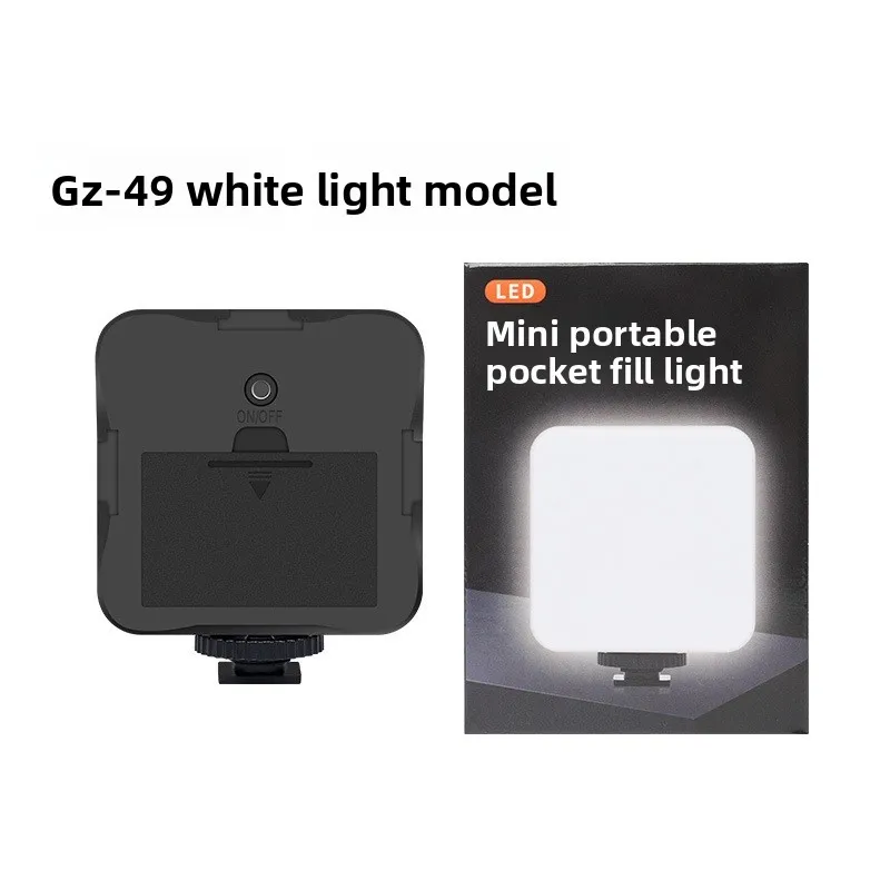 ไฟพกพา ANLAIKE ไฟความงาม RGB สำหรับการถ่ายทอดสด ไฟเติมโทรศัพท์มือถือ ไฟถ่ายภาพขนาดเล็กที่น่าทึ่ง ไฟแดงในเครือข่าย