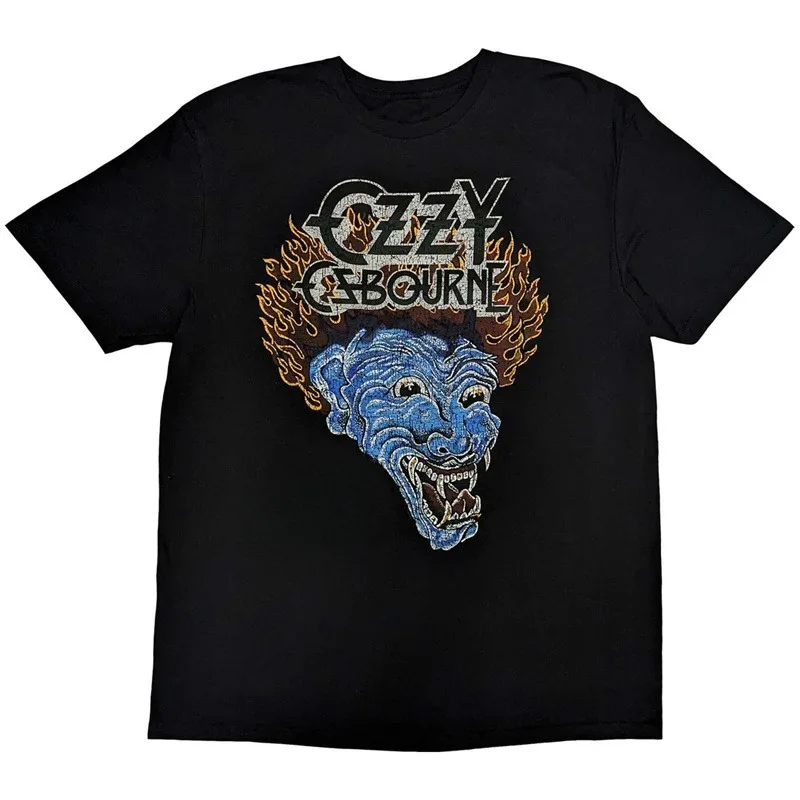 

Футболка Ozzy Osbourne Merch 2025 для мужчин и женщин, модная футболка с коротким рукавом, забавная футболка унисекс, топы в стиле хип-хоп, футболки, повседневная рубашка для мужчин