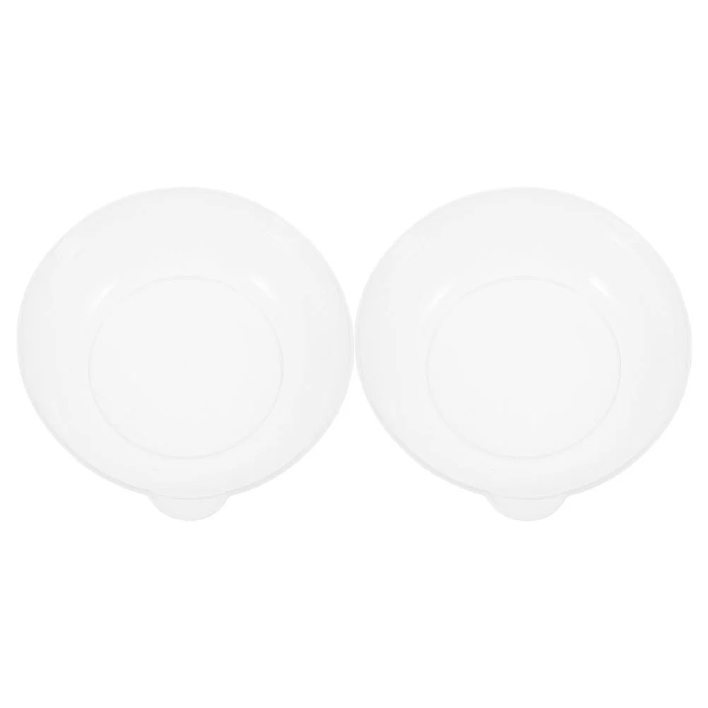 Báscula Digital para pesar platos de comida, bandeja electrónica portátil de plástico para cocina, 2 piezas