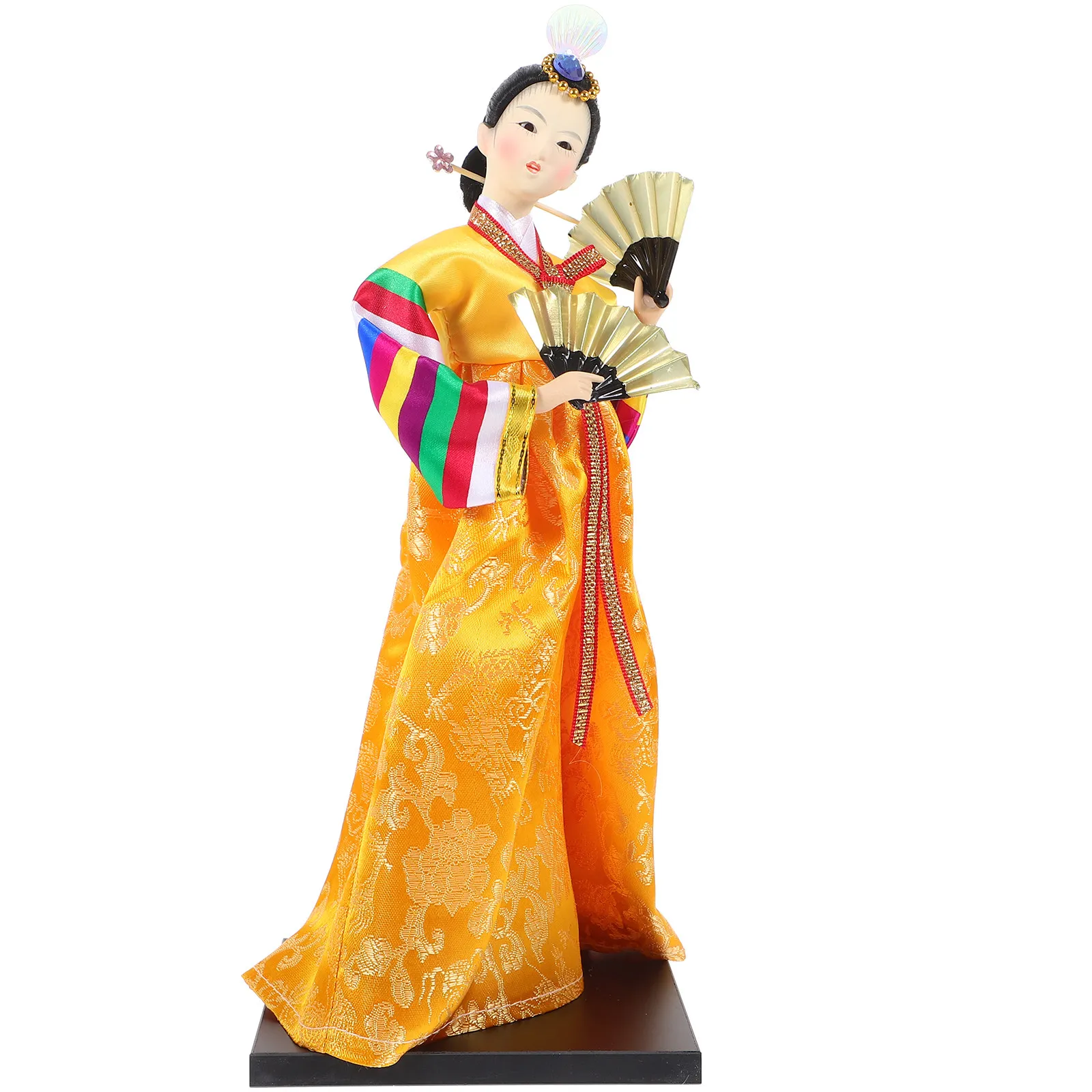 

Korean Traditional Decoration Delicate Embroidery Work for Interior Styling Coffee Shop Display Wall Shelf Ornament