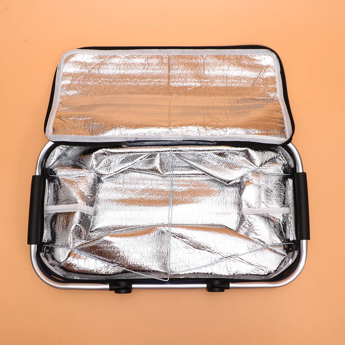 

Insulated Cooler Box 20L Large Capacity Thermal Food Storage Container for Picnic Camping Beach Bbq Travel Outdoor Events Navy