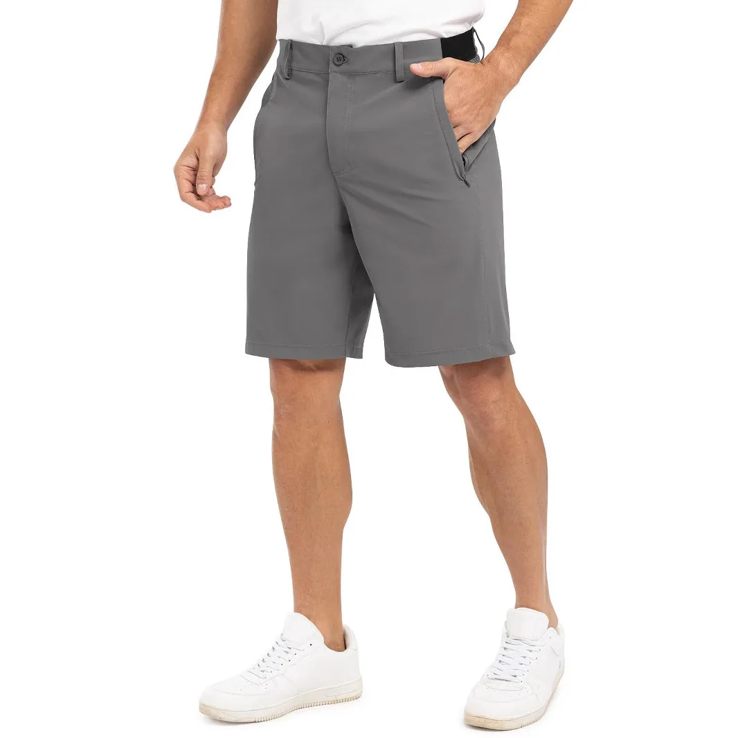 

Golf Quick Dry Shorts Men Stretch Lighyweight Dress Work Casual Flat Front Hiking Shorts Gym Sweatpants Men Clothing Short Pants