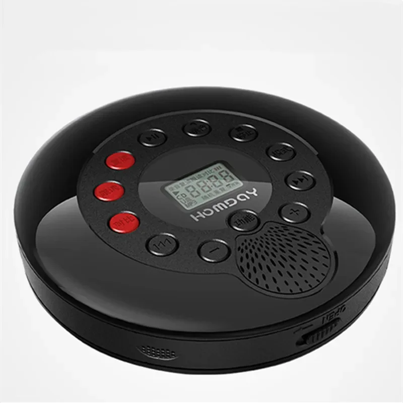

Extroverted Learning CD Player Portable MP3 Playback Machine Transcription U Disk Mini Disc Follow / Repeat Charging Walkman