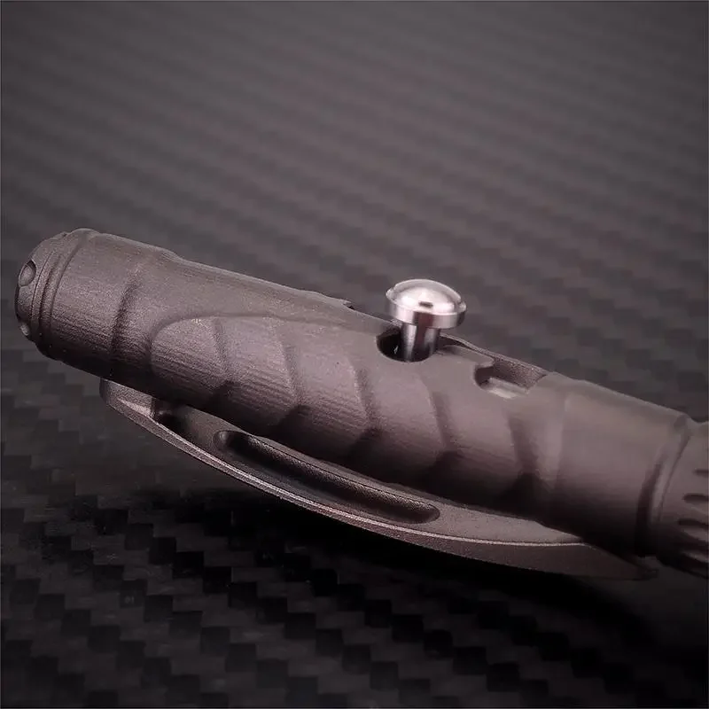 EDC Outdoor Portable Pocket Tactical Pen TC4 Titanium Broken Window Pen Tool